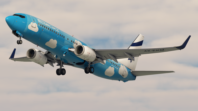 El Al Israel Airlines 4X-EKM (Old)