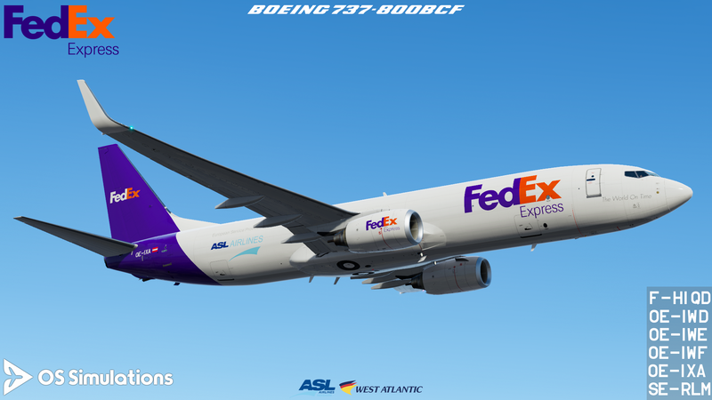 FedEx / ASL Airlines / West Atlantic Fleet