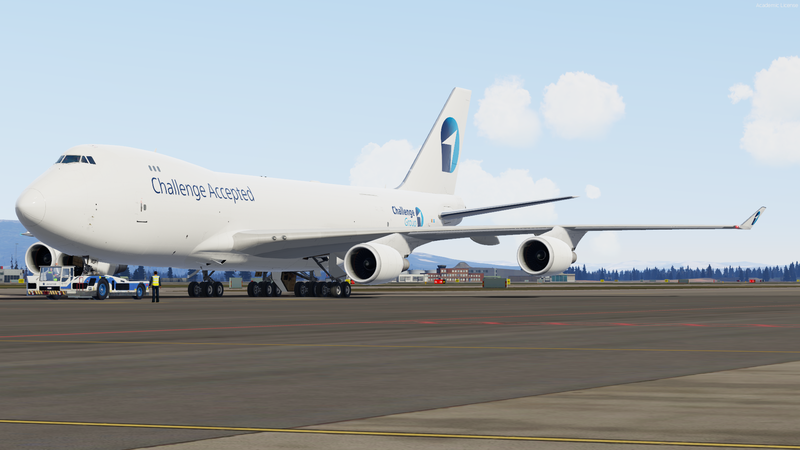 Challenge Airlines OO-ACF