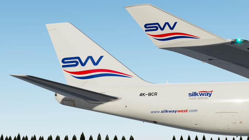 Silk Way West Airlines 4K-BCR