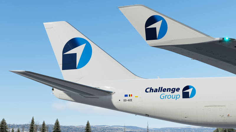 Challenge Airlines OO-ACE
