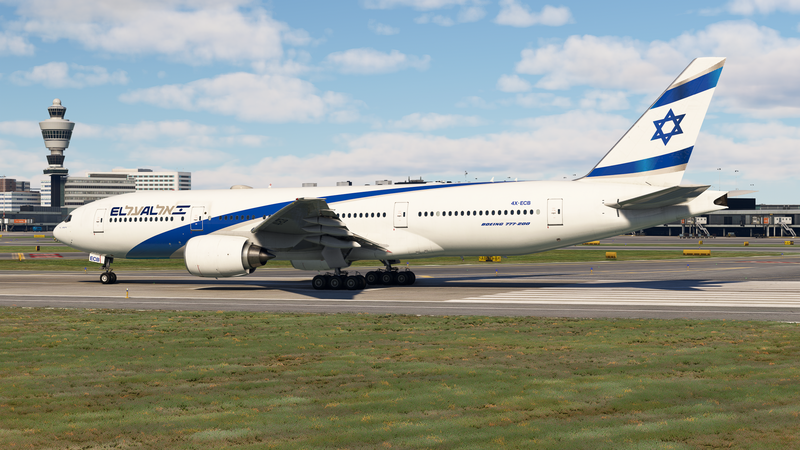El Al Israel Airlines 4X-ECB + 4X-ECC