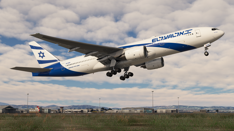El Al Israel Airlines 4X-ECD + 4X-ECE