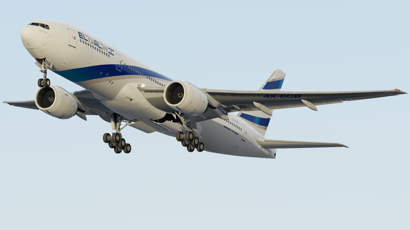 El Al Israel Airlines 4X-ECB