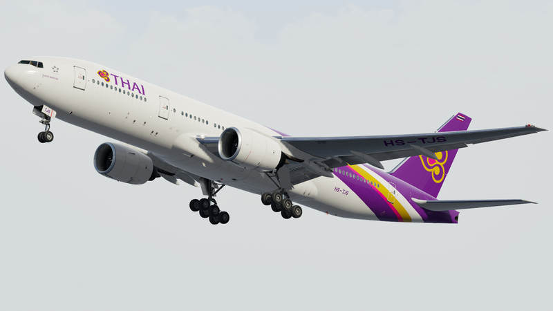 Thai Airways HS-TJS