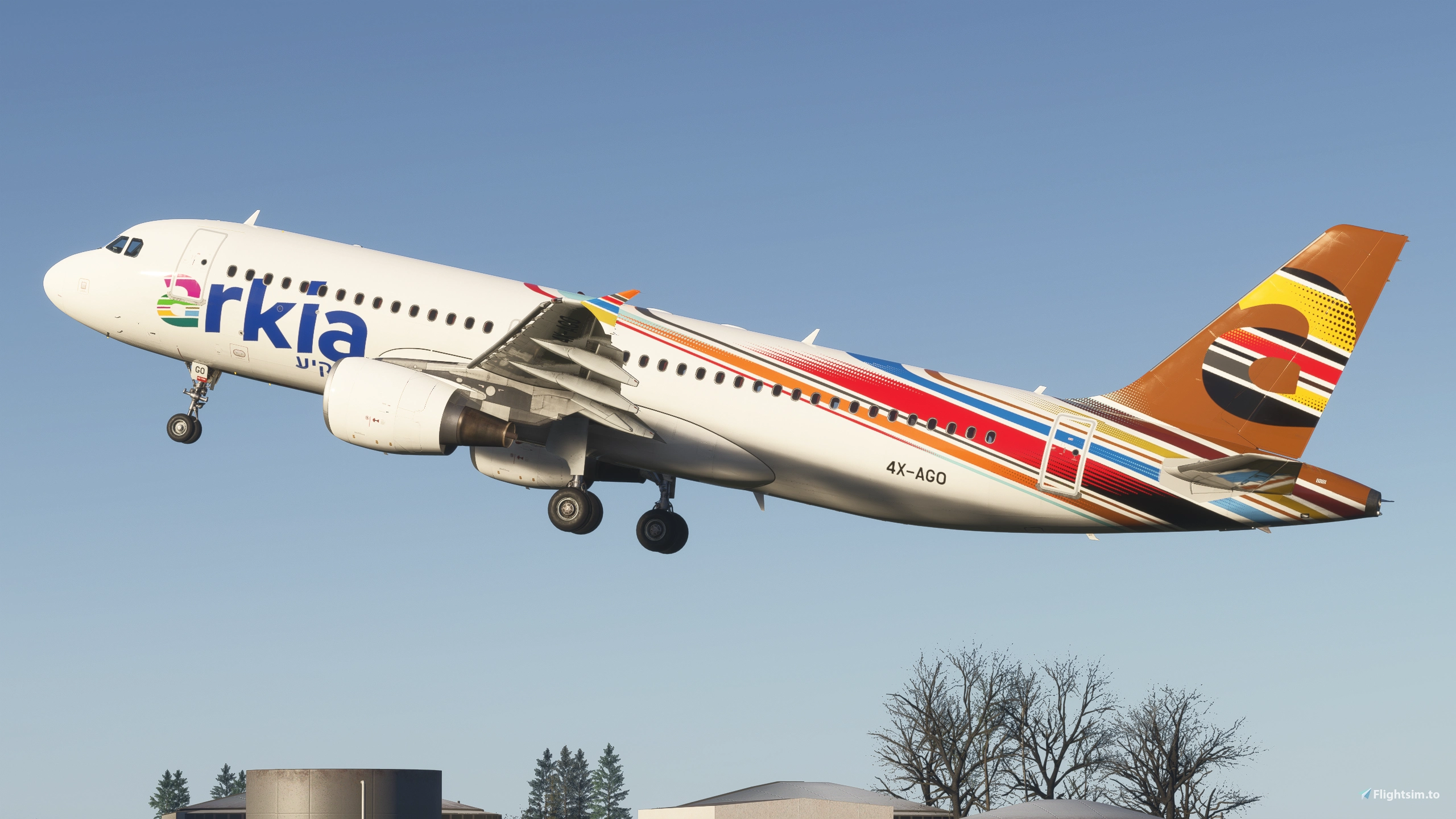 Arkia Israeli Airlines 4X-AGO