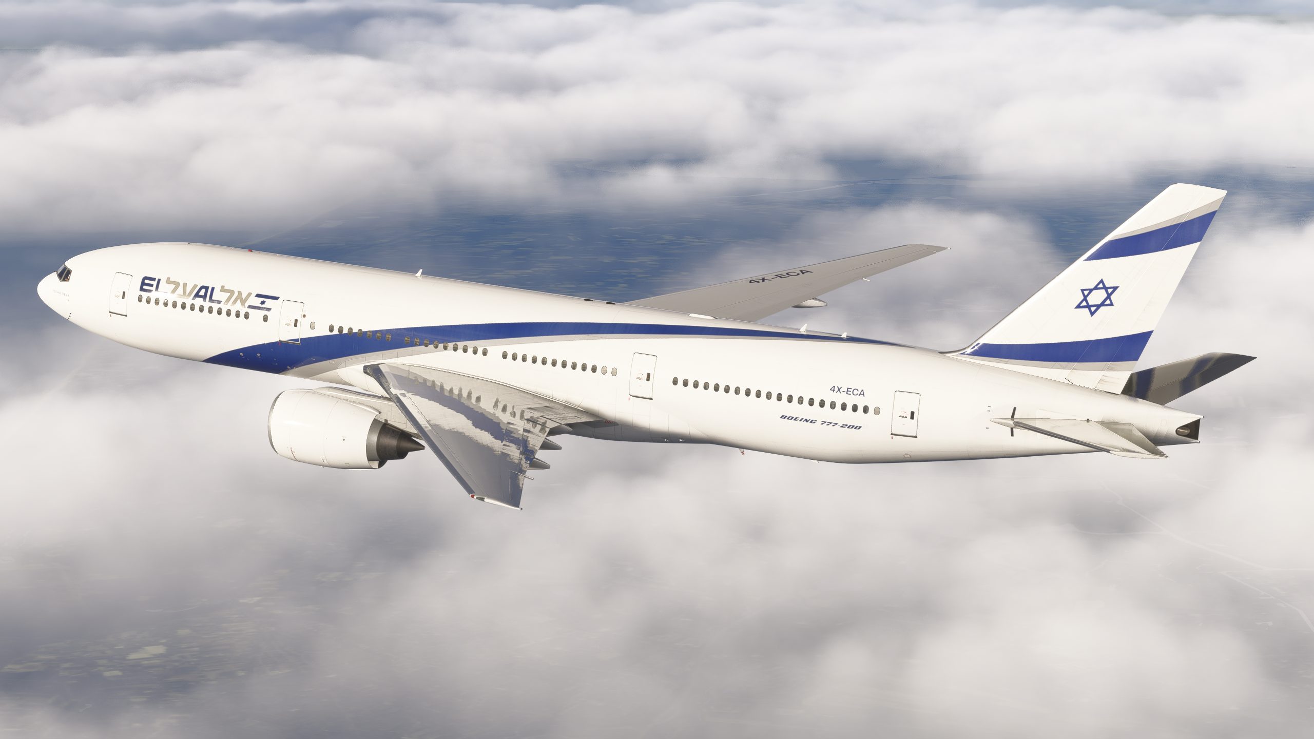 El Al Israel Airlines 4X-ECA | P4
